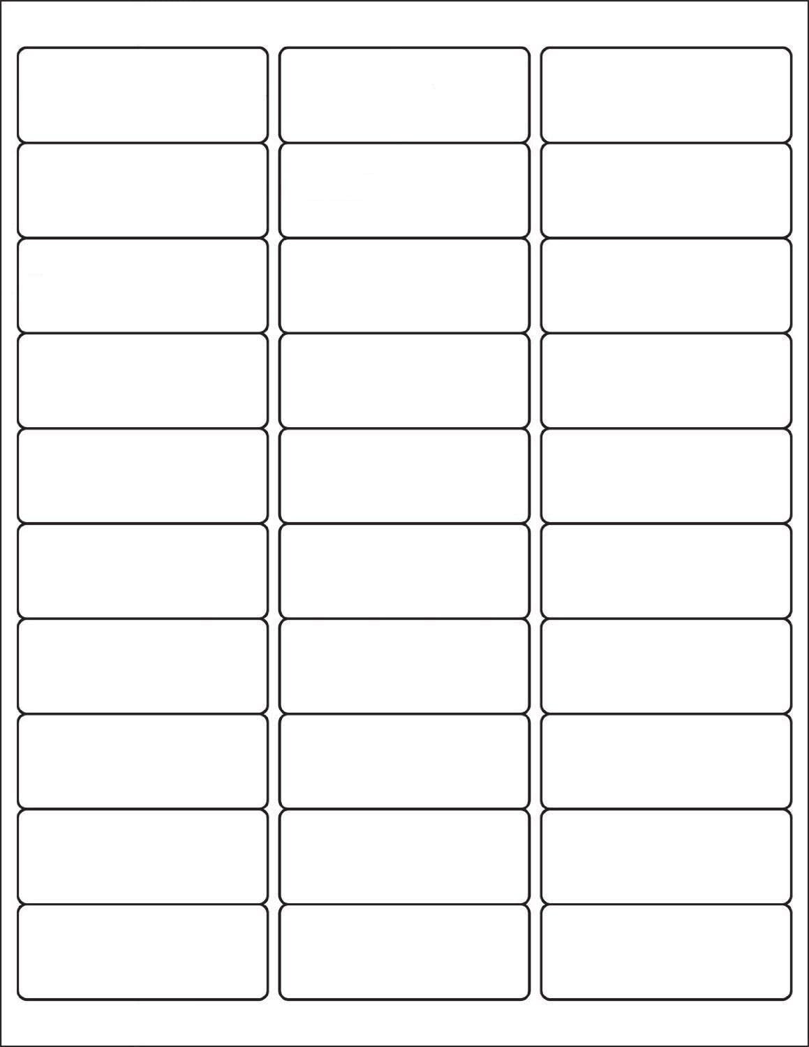 BESTEASY 30-up 500 Sheets 1" X 2-5/8" Address Shipping Labels for Laser and Inkjet Printers, FBA Product Labels (15000 Labels)