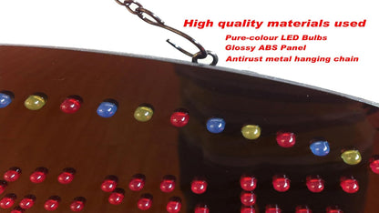 Fastfood Sign, 16"x16", 40x40cm, TOPKING, LED, Neon, Florescent, Signage, Signboard, Display, Billboard, Screen, Grand Opening, Gift