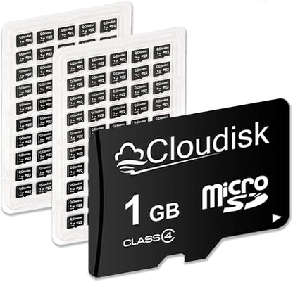 Pack of 100 Micro SD Card 1GB Flash Memory Card C4 (1GB)