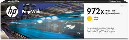 HP 972X PageWide Ink Cartridge for HP Printers | High Yield Yellow | Works With Series: Pro 452, 477, 552dw, 577 | L0S04AN