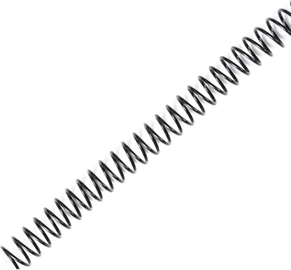 TOTiyea 100 Pack Plastic Spiral Binding Coils,8mm(5/16") Binding Spirals,40 Sheet Capacity,4:1 Pitch, Black