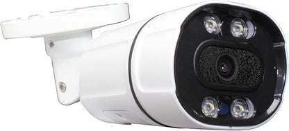 Sinis 5mp Security IP Camera, Human & Motion Detection,100Ft Dual Light Night Vision, Wired Only Work with NVR, IP67, 2.8mm Lens, Build in Mic, Surveillance Outdoor Indoor PoE Bullet Camera