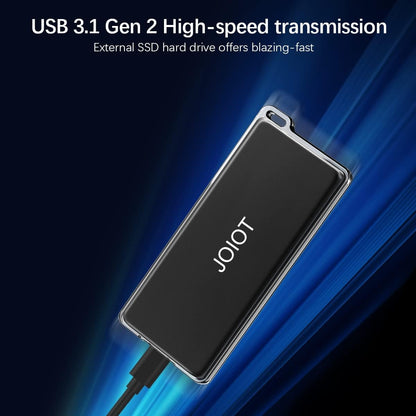 500G Portable External SSD USB 3.1 Type C Flash Drive External Solid State Drive Portable SSD Type A to C Cable for PC/Laptop/Mac/Android/Linux