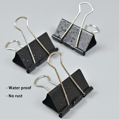 Large Binder Clips 2 Inch (60 Pack), Extra Large Binder Clips Big Paper Clamps for Office and Home Supplies, Black