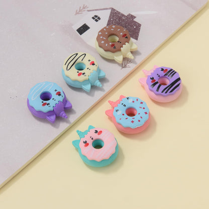 24 Pack 3D Donut Erasers for Kids, Boys and Girls - Fun Take Apart School Supplies, Prize Gifts, Party Favors