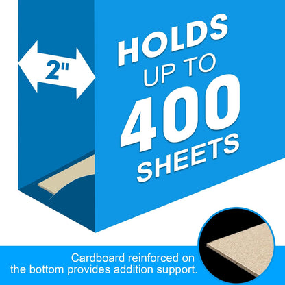 Extra Capacity Hanging File Folders, RAZCC 30 Pack Letter Size Reinforced Hanging Folders with Heavy Duty 2 Inch Expansion for Bulky Files, Filing Cabinet, Adjustable Tabs, Assorted Colors