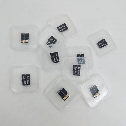 Factory Wholesale Micro SD Card 1GB Pack of 10 in Bulk MicroSD with SD Adapter Produced by Authorized Licencee(1GB)
