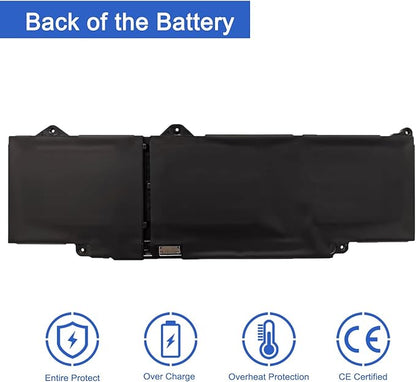 JOTACT R73TC DR02P Laptop Battery Compatible with Dell Latitude 3440 3540 3580 3340 3480 5340 5440 5540 Series Notebook GTG7N 2X1V9 GRWKG KDM9P 11.4V 54Wh 4623mAh