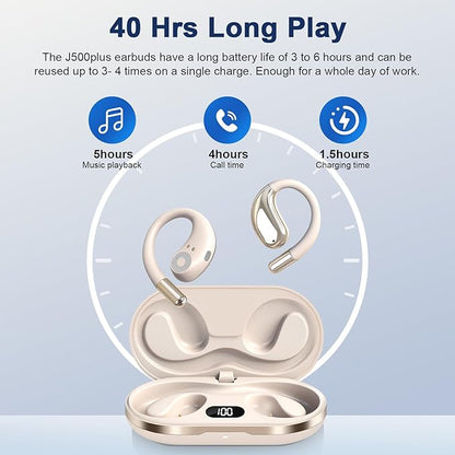 AI Language Translation Earbuds, 3-in-1 Translator Earbuds for 164 Languages & Accents Includes Free Subscription Translation Device Earphones for Travel Business Learning with fit Running Fitness