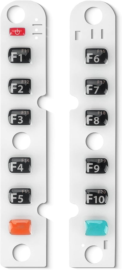 Rubber Function Keypad Set (12-Key) for Honeywell Thor VM1A Vehicle-Mounted Computer,Keyboard