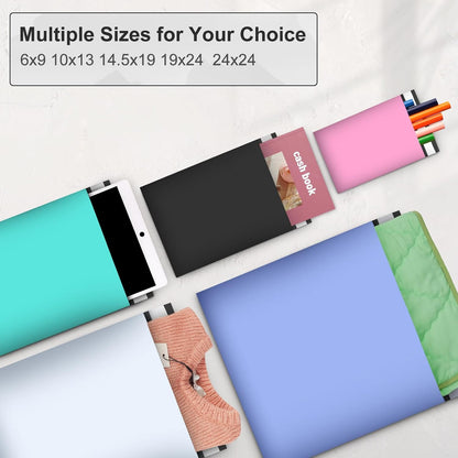 Poly Mailers 10x13 Inch 200 Pcs, Black Shipping Bags, Mailing Envelopes with Self Seal Adhesive Strip, Waterproof and Tear-Proof Poly Bags for Non-Fragile Items