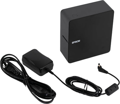 LABELWORKS Epson LW-C610PX-BLK Premium Portable Bluetooth Label Machine Printer with AC Adapter – Create Labels for Crafts and Organization, Designer Tape Supported, App Compatible