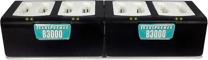 Transformer 8-Bay Battery Charger for Vocera B3000 Batteries. Power Supply Included