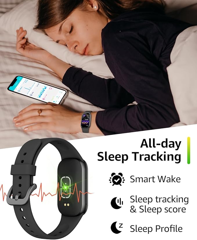 Fitness Tracker (Answer/Dial Call), Smart Watch with 1.47" HD Touch Display, 130+ Sport Modes Activity Tracker with Sleep Monitor, IP68 Waterproof Tracker for Android&iPhone Women Men
