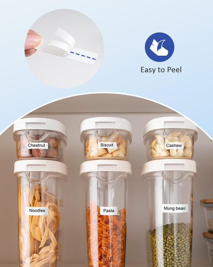 Tze Label Maker Refill Tz-231 Compatible for Brother Ptouch Tze-231 Tze231 12mm 0.47 Laminated White Tape 1/2 Inch Tz Tape for P Touch PT-D210 PT-H110 PT-D220 PT-D400 PT-H111 PT-D410, 4 Pack