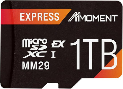 MMOMENT 1TB Micro SD Express Card for Nintendo Switch 2, Micro SD Card, EX600, PCIe gen3x1, Up to 880MB/s Read and 650MB/s Write Speed, Gaming Memory Card (MM29)