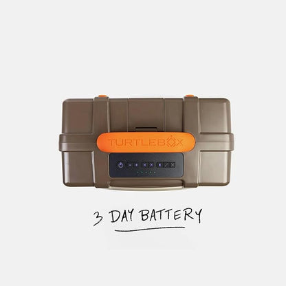 Turtlebox Original Gen 3: Portable Outdoor Bluetooth Speaker – Ultra-Loud (120dB), Waterproof (IP67), Rugged, Impact-Resistant, 3-Day Battery | Party Mode: Unlimited Pairing for Stereo Sound, Delta