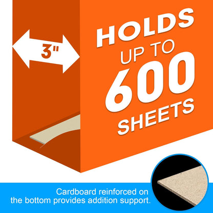 Extra Capacity Hanging File Folders, RAZCC 30 Pack Letter Size Reinforced Hanging Folders with Heavy Duty 3 Inch Expansion for Bulky Files, Filing Cabinet, Adjustable Tabs, Assorted Colors