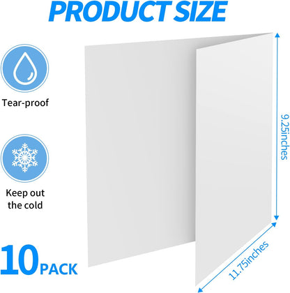 Laminator Carrier Sleeve Lamination Carrier Thermal Laminating Carriers Sheets Thermal Carrier Sheet for Laminator with All Brand Laminating Pouch (10, Letter Size)