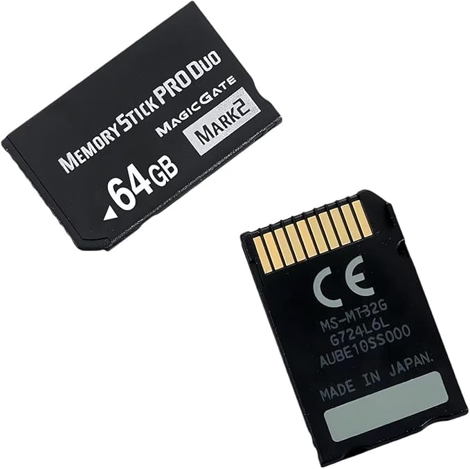 MS 64GB Memory Stick Pro Duo MARK2 for PSP 1000 2000 3000 Accessories/Camera Memory Card…