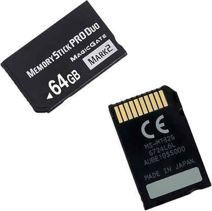 MS 64GB Memory Stick Pro Duo MARK2 for PSP 1000 2000 3000 Accessories/Camera Memory Card…
