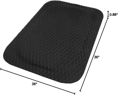 M+A Matting Hog Heaven Anti Fatigue Mat - Welding Safe, Slag Proof, Grease and Oil Proof, Industrial Grade Mat for Commercial Areas (3' x 5', 7/8" Thick)