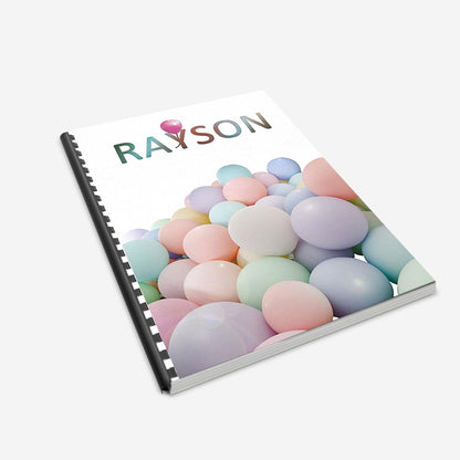 Rayson CR8BK Plastic Comb Binding Spines, 40-Sheets Capacity, 5/16" Black 19-Ring Comb Binding, Max. Binding Letter Size Paper (8.5"×11"), Box of 100