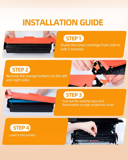 067 Toner Cartridges Set Compatible with Canon 067 067H Toner cartridges for Canon imageClass LBP633Cdw, LBP632Cdw, LBP631Cw, MF651Cw, MF653Cdw, MF654Cdw, MF655Cdw, MF656Cdw (067, 4 Pack)