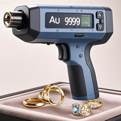 Professional Portable XRF Spectrometer Analyzer - Handheld Metal Alloy Analyzer for Mining, Metallurgy, Recycling | 35+ Element Detection | IP54 Waterproof | with Calibration Certificate