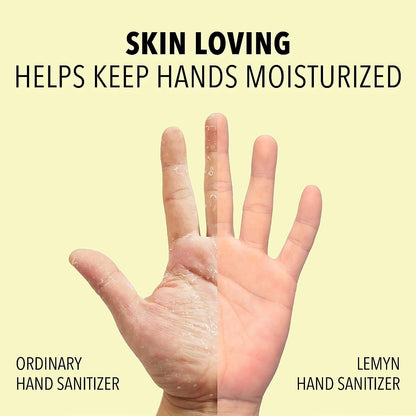 Medical Grade Hand Sanitizer Gel - 97% ORGANIC - 8 FL.OZ. Flip-Top (PACK OF 6)
