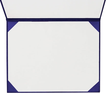 GraduationMall 8.5"x11" Smooth Padded Diploma Cover Certificate Holder Purple,6-Packs