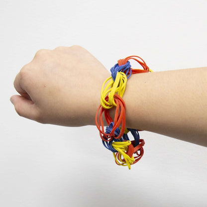 Assorted Color & Size Rubber Bands - Size #54 - Rubber Band Depot - Everyday Bands, Business Rubber Bands - 1 Pound Bag