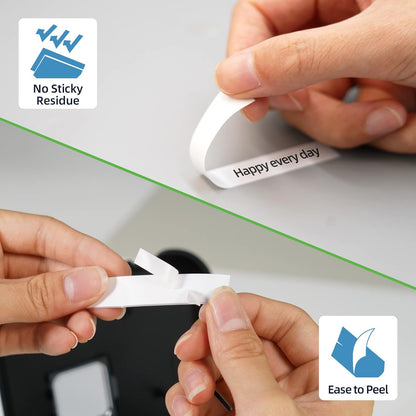 6-Pack Replacement for Brother P Touch M Tape M-K231 MK231 M-K131 MK431 MK531 MK631 MK731 12mm 0.47Inch Compatible with Brother PT-M95 PT-90 PT- PT-65 PT-70 PT-85 Label Makers