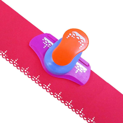 MIAO JIN Craft Punch - Hemming & Edge Punch for Scrapbooking, DIY Art, Gift & Wedding Cards