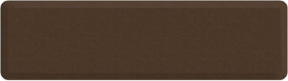 NewLife Anti Fatigue Nonslip Mat: Hard Floor Utility Mats for Garage, Patio and Kitchen - 20" x 72" x .5" - Vintage Leather Rustic Brown