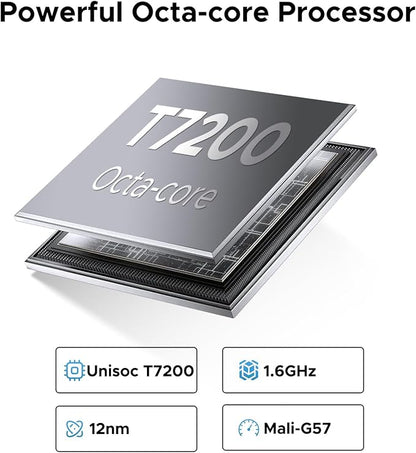 DOOGEE U11 Android 16 Tablet,11 Inch Tablet with Gemini AI,16GB+128GB/2TB,8580mAh Gaming Tablets,Unisoc T7200 Octa-Core,13MP+5MP Tablets,2.4G+5G WIFI/WidevineL1/3.5mm Audio/Face ID/OTG