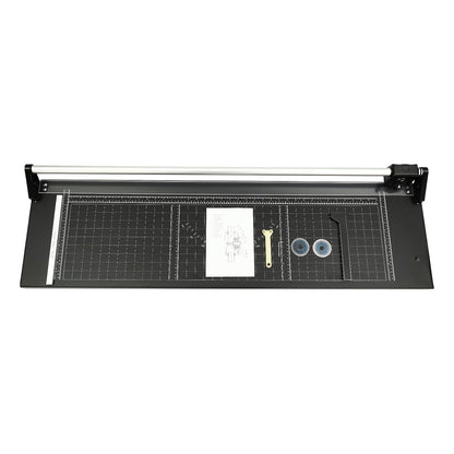 Rotary Trimmer Paper Cutter, 36Inch Manual Paper Trimmer for Crafting, Heavy Duty Rotary Papers Cutter Slider, Self-Sharpening Professional Cutting for Offices, Schools and Crafts