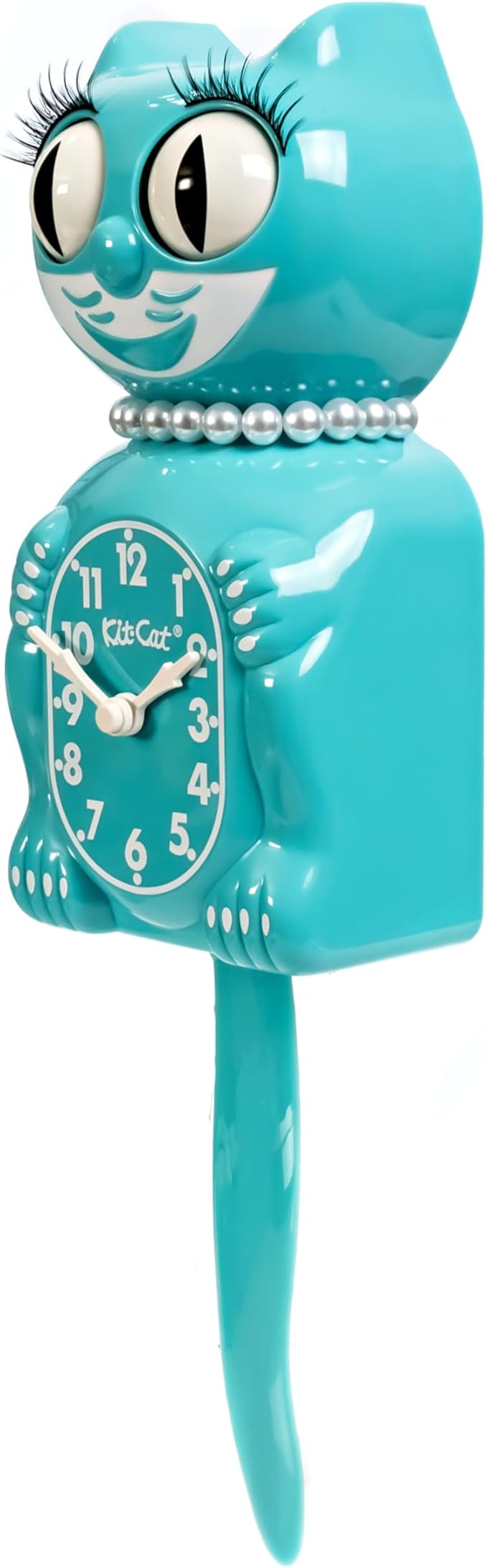 Vibrant Blue Turquoise Lady Kit-Cat