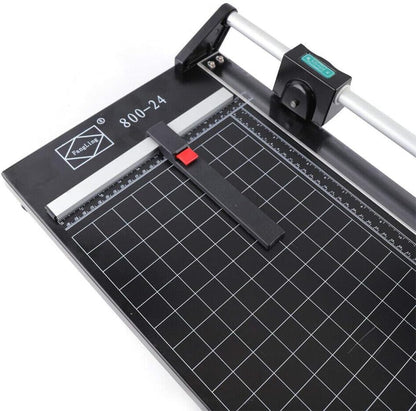 14-48Inch Hob Precision Rolling Cutter Rotary Photo Paper Rolling Cutter Trimmer Sharp Blade (24inch)