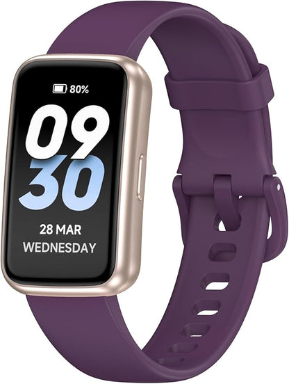 Pedometer Watch No App/Phone Required Slim Fitness Tracker, 30 Meters Waterproof 1.47'' Smart Watch, Heart Rate & Blood Oxygen Monitor Step Counter for Men Women