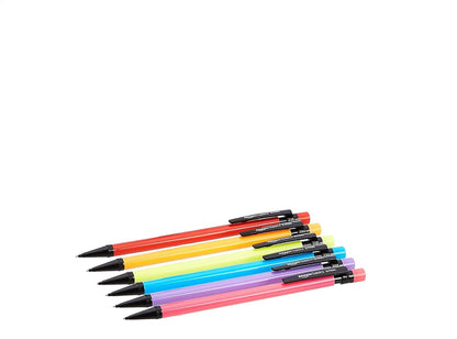 Amazon Basics Mechanical Pencils 0.7mm For Writing, Drawing, Bulk Office and School Supplies, Multicolor, 24-Pack