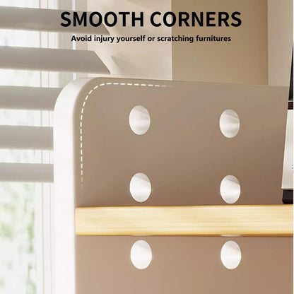 Wood Desk Shelf Organizer, 2 Tier Desktop Bookshelf for Home and Office Supply, Wooden Desktop Organizer with Pegboard Design, Adjustable Display Shelf for Computer Desk