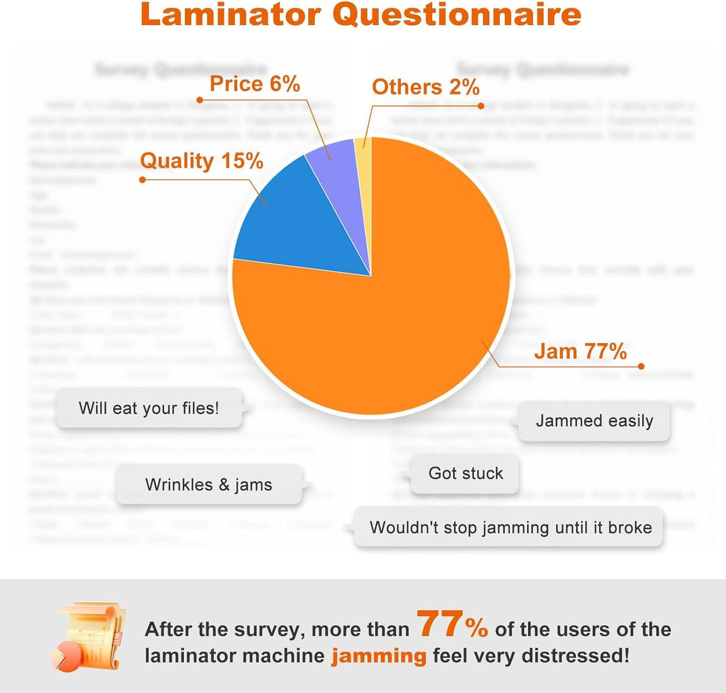 Bonsaii Laminator Machine, 9 Inch Laminators Machine with 50 Laminating Sheets, Laminator with Never Jam Technology for Doc/Posters/Photo, Simple Convenient for Home, Office and School - L418-C Grey