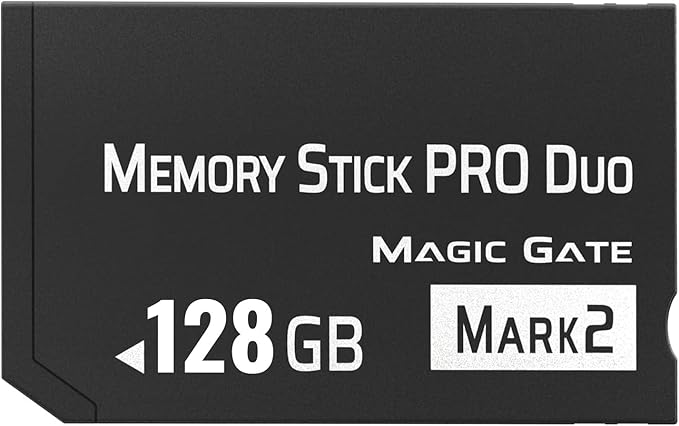 Original MS 128GB High Speed Memory Stick Pro Duo(Mark2) for PSP Accessories/Camera Memory Card