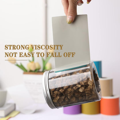 PARLAIM 3 X 5 inch Rectangle Inventory Labels Color Coding Stickers, 250PCS Permanent Sticker for Warehouse Moving Box Square Label (Gray)