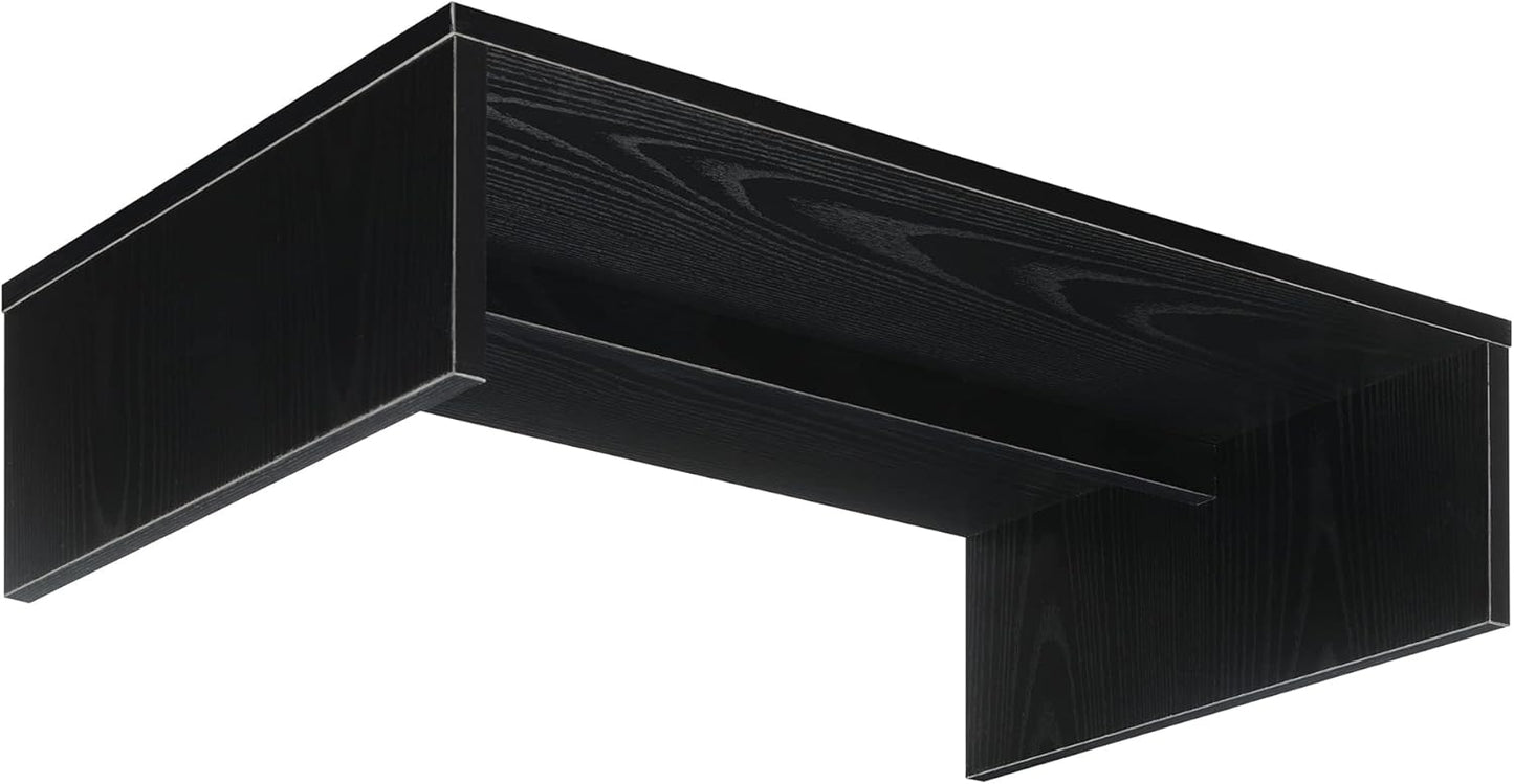 Convenience Concepts Small Designs2Go Monitor Riser for TVs up to 26 Inches, Black