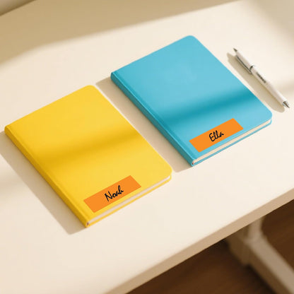 3 × 1 Inches Orange Rectangle Color Coding Labels 1000 PCS, Self-Adhesive Writable Waterproof Vinyl Blank Sticker Roll for Office Home School Business