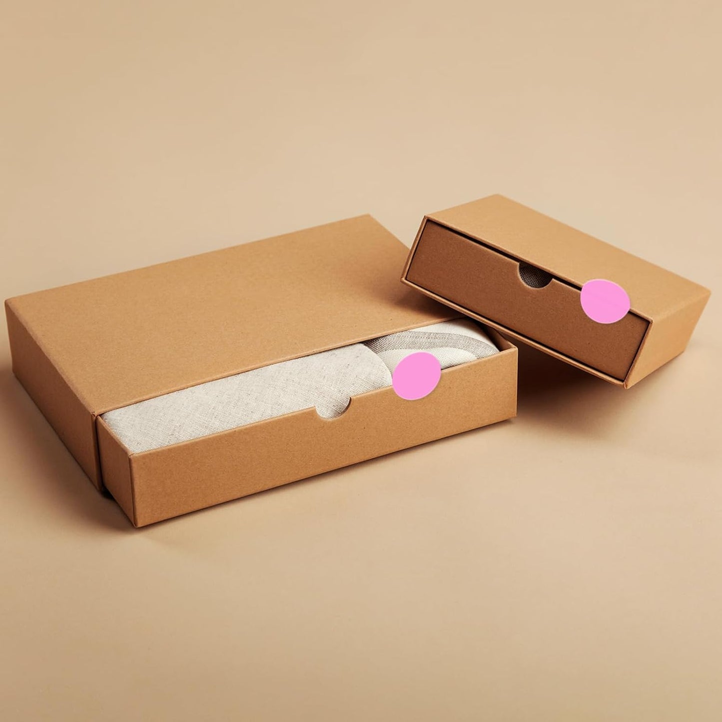 Pink Dot Stickers 2 Inches Round Sticker, Circle Colored Labels Color Coding Labels for Office Classroom Toddlers Activity 80 Pieces