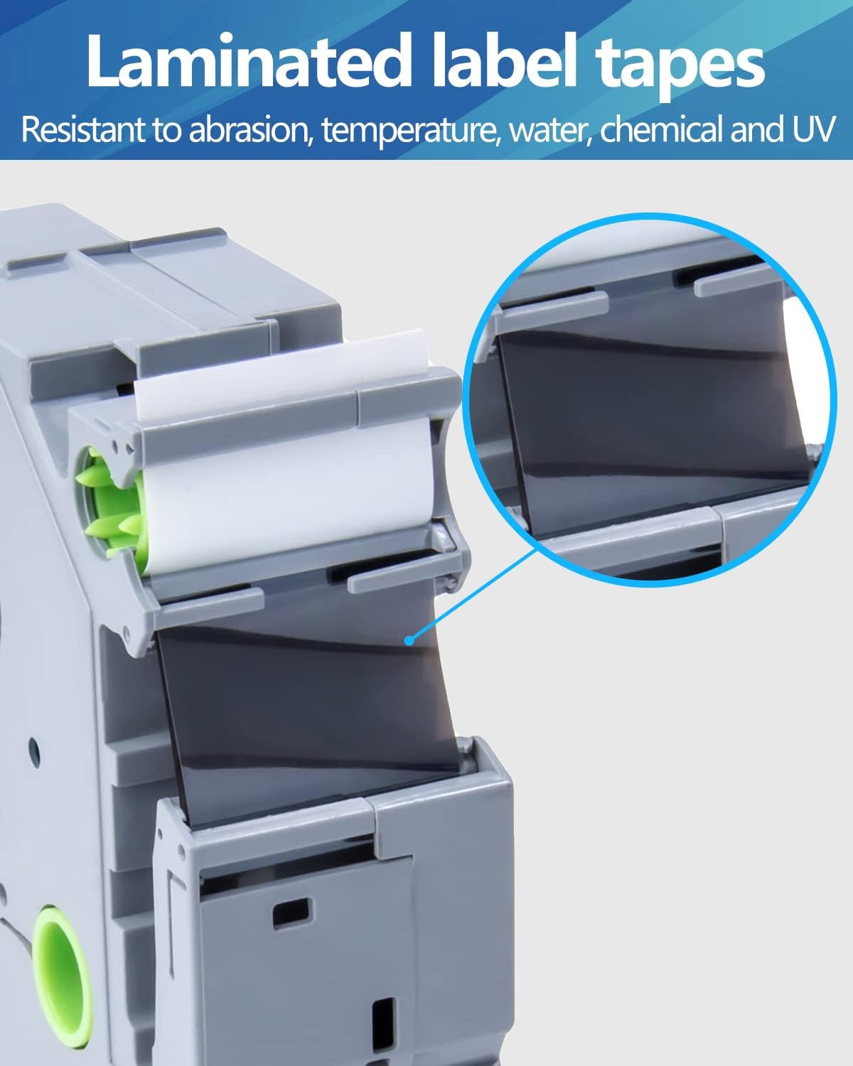 Weemay 3 Pack TZe151 24mm Black on Clear Laminated Label Tape Compatible with Brother Label Maker Tape TZe-151 TZe 151 TZ-151 TZ151 for PTouch PT-E500 PT-D600 PT-P750W PT-P900W Printer, 1 In x 26.2 ft