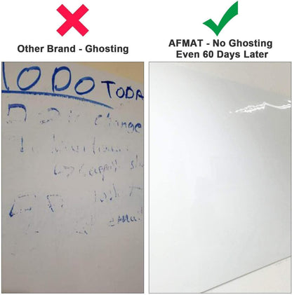 White Board Wallpaper, White Board Roll, Stick on White Boards for Wall, 1.44x11ft Peel and Stick Dry Erase Roll, Stain-Proof, Super Sticky Whiteboard Sticker Wall Decal for Wall/Table/Door,3 Markers